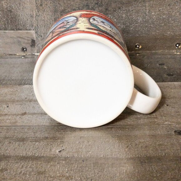 MOUNT RUSHMORE CONSTRUCTION BLACK HILLS SOUTH DAKOTA COFFEE MUG DINER VTG RETRO - Picture 5 of 6